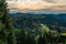 Colourful fall hike to the Kreuzleshöhe in Allgäu near Leutkirch and Isny