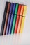 Colourful felt-tip pens for drawing