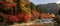 Colourful forest of Korankei in Japan