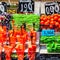 Colourful fruit and vegetables in Boqueria market. Barcelona.