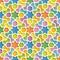 Colourful Geometric Pattern in Arabic Style