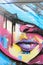 Colourful Grafitti Portrait