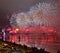 Colourful grand fireworks devoted to end of Year 2017