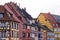 Colourful half timbered houses