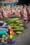 Colourful Hindu god named Ganapati for sell in the market at Chidambaram,Tamilnadu,India.