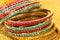 Colourful Indian Bangles.