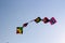 Colourful kites flying in the sky