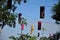 Colourful lanterns in day time