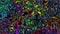 Colourful magic liquid motion graphics background