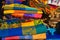 Colourful Mexican table cloths