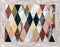 Colourful mosaic of different types of Italian marble