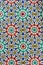 Colourful oriental mosaic.