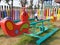 Colourful playground for kid