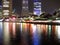 Colourful reflection at Singapore River