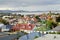 Colourful rooftops, Hobart, Tasmania