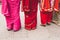 Colourful Saris