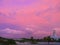 Colourful skies as the sun sets over Varadero