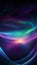 Colourful space background wallpaper inspired by aurora borealis northern lights