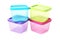 Colourful Square Plastic Containers