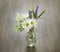 Colourful Still Life Flowers in a Vase