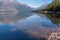 Colourful stones in Lake McDonald near Apgar in Montana