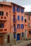 A colourful street in Collioure