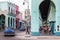 Colourful street scene in Centro Havana