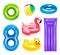 Colourful Swimming Toys Set