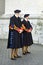 Colourful Swiss guards, Rome, Italy