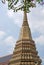 Colourful Temple Spire Bangkok Thailand