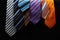 Colourful ties for men