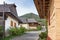 Colourful traditional wooden houses in mountain village Vlkolinec- UNESCO SLOVAKIA