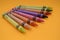 Colourful Wax School Drawing Crayons