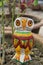 Colourful Wooden Owl