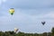 Colourfull balloons in the sky