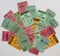 A colourfull collection of british railway tickets