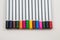 Colouring pencil ends showing Pencil Colour