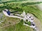 Coltesti fortress from above. Coltesti Village, Rimetea, Apuseni Mountains - Romania