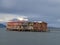 Columbia River old Cannery at dusk