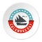 Columbus Day badge icon circle