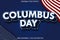 Columbus Day With Modern Style Editable Text Effect