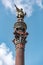 The Columbus Monument in Barcelona, Spain