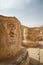 Column base of temple of Ramses III  Medinet Habu  Thebes