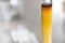 Column chromatography chemistry in lab.