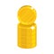 Column gold coins cartoon icon