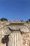 Column head in Letoon ancient city, Mugla