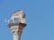 Column with lion opposite a blue sky