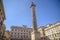 Column of Marcus Aurelius in Colonna square in Rome