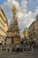 Column of Pest, the Plague Column PestsÃ¤ule or Trinity Column DreifaltigkeitssÃ¤ule, Graben Street, Vienna, Austria