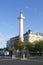 Column in place of the nation in Paris